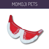 Momoji Wishes Bib - Scarlet Red